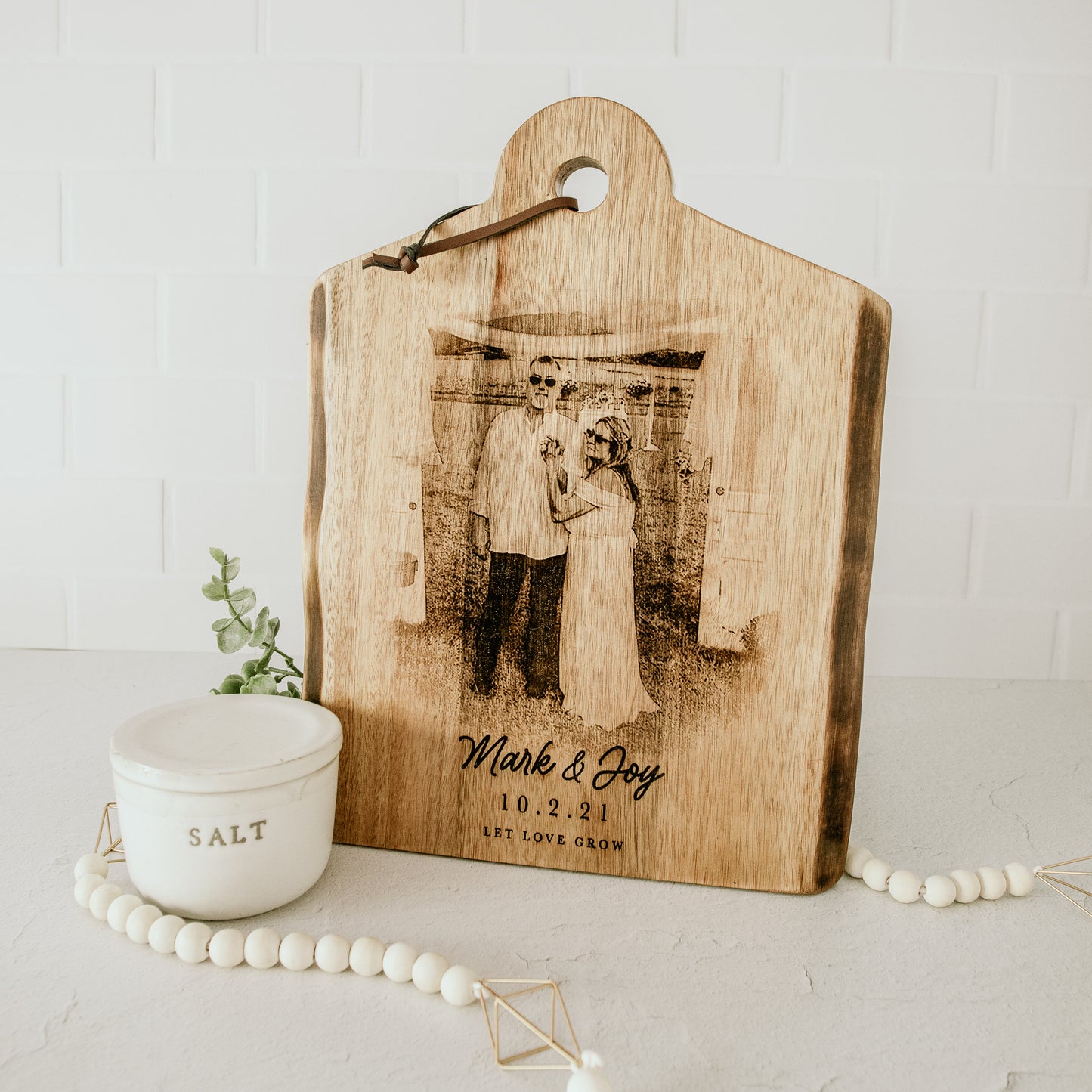 Laser Engraved PHOTO Cutting Board