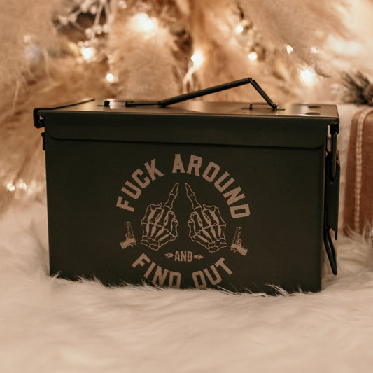 Ammo Can with Custom Engraving