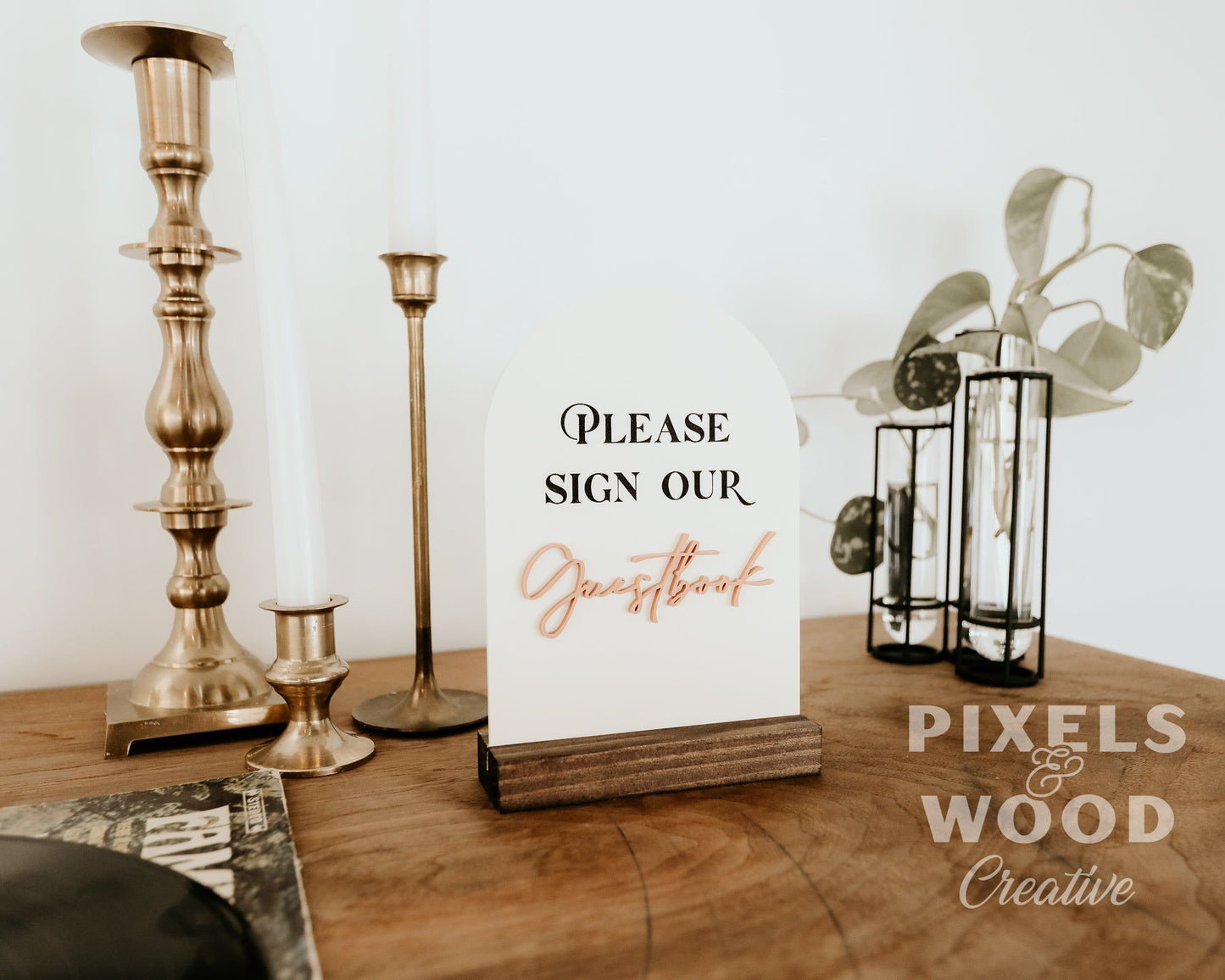 Sign Our Guestbook Wedding Signage